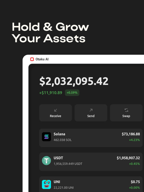 Hold & Grow Your Assets